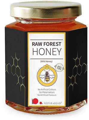 

looms & weaves Raw Wild Honey from Western Ghats Deep Forests of Kerala - 500 gm(500 g)