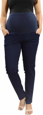 mamma's maternity Regular Women Dark Blue Jeans