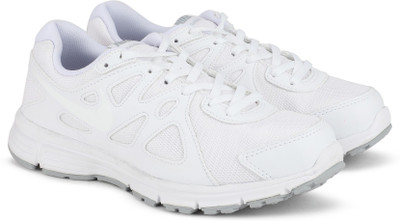 

Nike Boys Lace Running Shoes(White, White/white-wolf grey