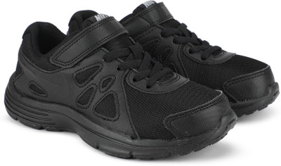 

Nike Boys Lace Running Shoes(Black, Black/black-wolf grey