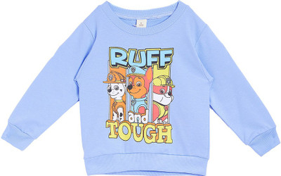 Camey Boys Printed Cotton Blend Regular T Shirt(Blue, Pack of 1)