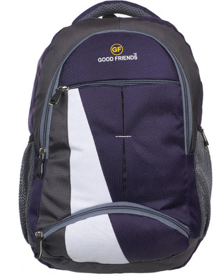 

Good Friends Waterproof 15.6 L Laptop Backpack(Multicolor), Purple