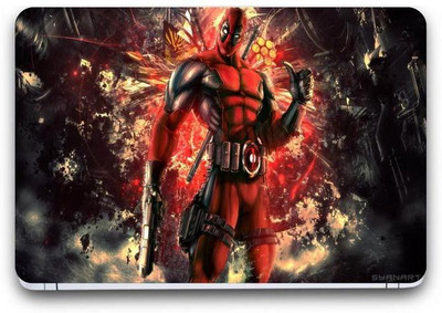 

PUNIX Dedpool Wallpaper Exclusive Laptop Skin Sticker Decal Wallpaper (15 Inch x 10 Inch) 4157 Vinyl Laptop Decal 15.6 High Quality HD Printed Vinyl Laptop Decal 15.6