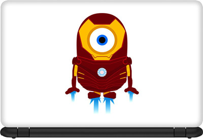 

Mugs4You Minion Iron man Avtar Laptop Skins & Stickers HD Quality for 15.6 inches Laptop Vinyl Laptop Decal 15.6