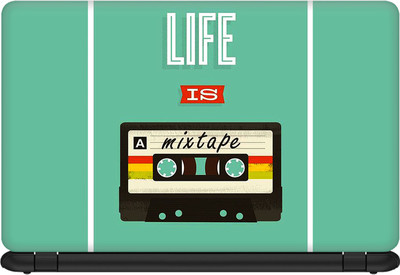 

Mugs4You Life is Mixtape Laptop Skins & Stickers HD Quality for 15.6 inches Laptop Vinyl Laptop Decal 15.6
