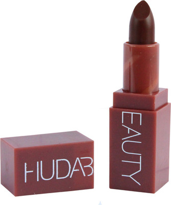 

Huda Beauty Professional Matte Long Lasting Lipstick Bright Chocolate Color 8 Gm(Bright chocolate)