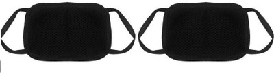

ABlue Clipper Dust/Anti-Pollution Protective Unisex Face Mask Free size With Elastic headband, Skin friendly Cotton Fabric used washable, and reusable. 2 pcs Dust/anti-pollution mask Mask and Respirator