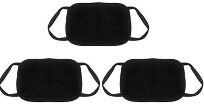 

ABlue Clipper Dust/Anti-Pollution Protective Unisex Face Mask Free size With Elastic headband, Skin friendly Cotton Fabric used washable, and reusable. 3 pcs Dust/anti-pollution mask Mask and Respirator