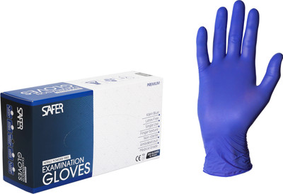 SAFER SNKB02 Nitrile Examination Gloves(Pack of 200)