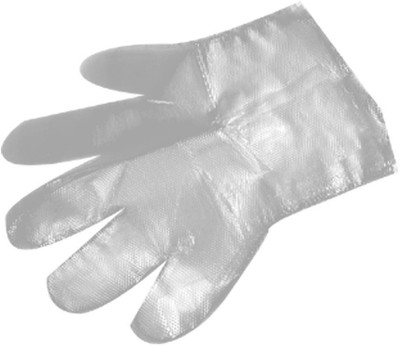 

Natural transaprent disposable hand plastic gloves multipurpose Neoprene Examination Gloves(Pack of 100)