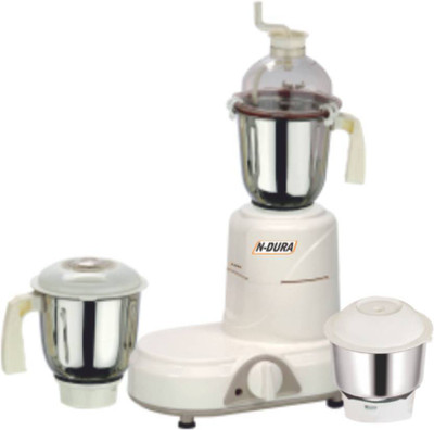 

ndura PRIMO DLX 750 Mixer Grinder(White, 3 Jars)