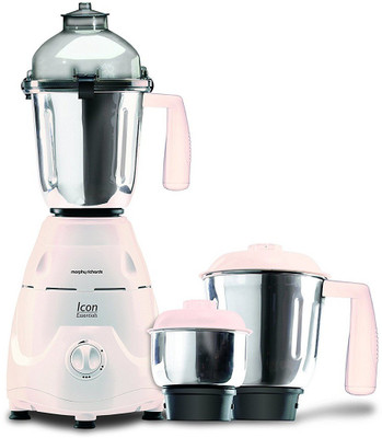 

Morphy Richards Essensial 600 watt 600 Mixer Grinder(White, 2 Jars)