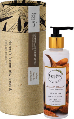 

Fizzy Fern Coconut, Almond Body Lotion with Milk & Honey(190 ml)
