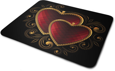 

Rawpockets Mouse Pad ' Heartin ' Printed Mouse Pad|Printed Mouse pad|Rubber Mouse Pad|Laptop and Desktop Accessories|Designer Mouse pad|Non Woven Fabric Mousepad(Multicolor)