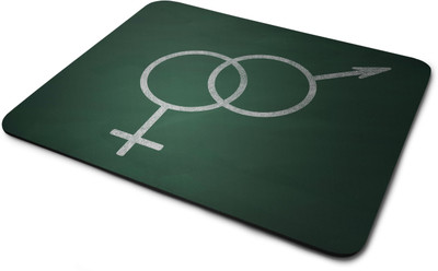 

Rawpockets Male and Female ' Printed Mouse Pad|Printed Mouse pad|Rubber Mouse Pad|Laptop and Desktop Accessories|Designer Mouse pad|Non Woven Fabric Mousepad(Multicolor)