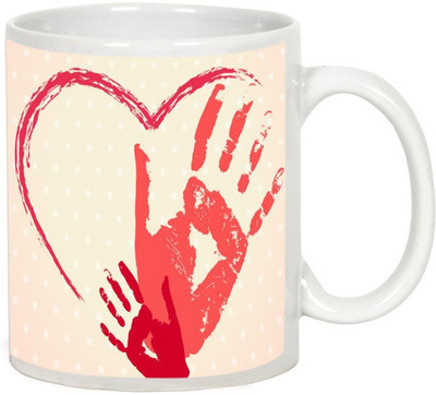 

AllUPrints All You Need Is Love White Ceramic Mug(325 ml)