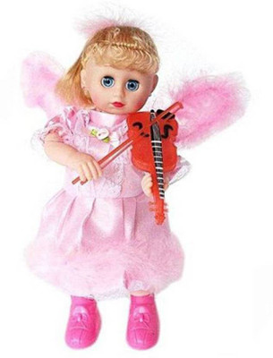

ExaltedCollection Angel Princess with Music, Lights and Violin Playing Action (Multicolor)(Multicolor)