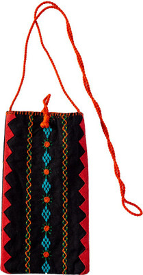 

Lambani Embroidery Multipurpose hand made Black Pouch Pouch(Black)