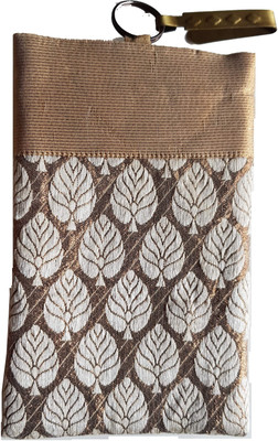 

Mahadev Exports Mobile pouch with zip behind Mobile Pouch(Gold)