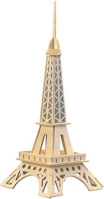

Tootpado 3D Wooden Puzzle Eiffel Tower - (1TNG255)(1 Pieces)