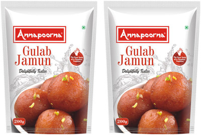 

Annapoorna Guab Jamun Mix 200gms Pack of 2 400 g(Pack of 2)