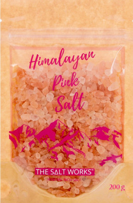 

THE SALT WORKS Himalayan Pink Salt Coarse Grain, 200g Himalayan Pink Salt(200 g)