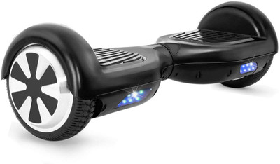 

Tygatec Bluetooth Music Speaker Hover board with RGB LED Light Electric Drifting Board Self Balance Wheel Matte Black Hoverboard Scooter(Black, Black)
