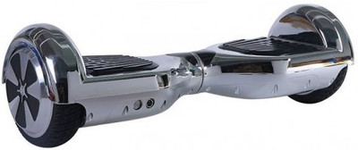 Tygatec 4569 Hoverboard Scooter(Silver Chrome, Pack of 1)