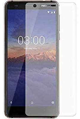 SMARTCASE Edge To Edge Tempered Glass for NOKIA 3.1(Pack of 1)
