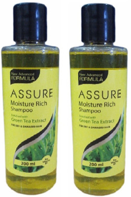 ASSURE Moisture Rich Shampoo (Pack Of 2)(400 ml)