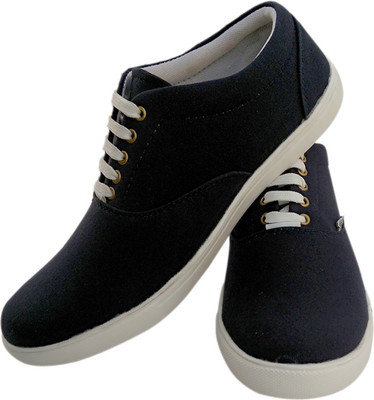 SBM Farifom Blue Canvas Shoes For Men(Blue, Darkblue