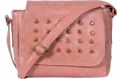 

VISHESH COLLECTIONS Girls Evening/Party, Casual Pink PU Shoulder Bag