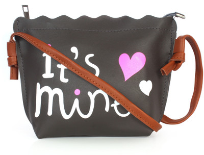 

b4bags Women Casual Khaki Leatherette Sling Bag