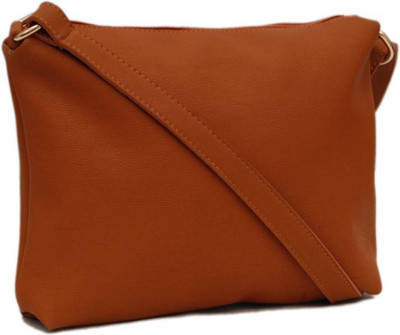 

Zoby Girls Casual Brown PU Sling Bag