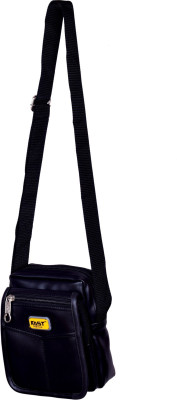 

Fast Fashion Men & Women Formal, Casual Black Genuine Leather Sling Bag