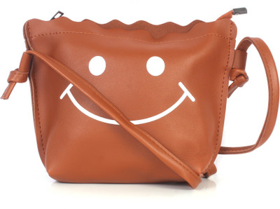 

b4bags Women Casual Brown, Multicolor Leatherette Sling Bag