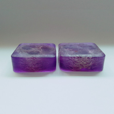 

Pics And You Lavender Aroma Square HandMade Soap Pack Of 2 (2 Soaps, 2.5 x 2.5 x 1 inch, 100 gram)(10 g, Pack of 2)