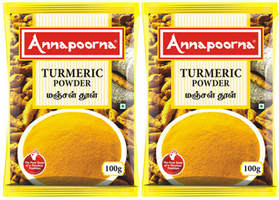 

Annapoorna Turmeric Powder 100gms Pack of 2(2 x 100 g)