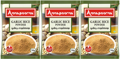 

Annapoorna Garlic Rice Powder 50gms Pack of 3(3 x 50 g)
