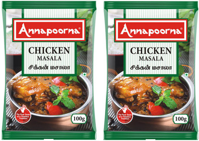 

Annapoorna Chicken Masala 100gms Pack of 2(2 x 100 g)