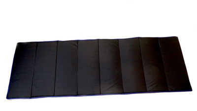 

Sahni Sports Exercise Yoga Mat High Destiny Foam Foldable Yoga Mat | 12 MM Thick Multicolor 12 mm Gymnastic Mat, Black