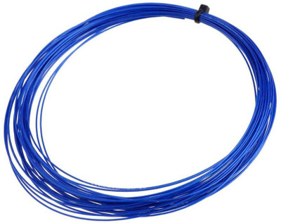 

QUINERGYS Ultra-premium Badminton String Super Duability & High Repulsion Nylon - Blue 0.68 Badminton String - 10 m(Blue)
