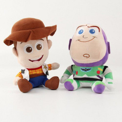 

imodish 2 Pcs.. / Set Toy Story Sheriff Woody And Buzz Lightyear 20Cms. Soft Toy Plush Stuffed Toys - 20 cm(Multicolor)