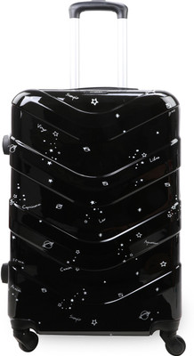 

ZEVOG Lucky Bag Cabin Luggage Black color  Inch Cabin Luggage -  inch(Black