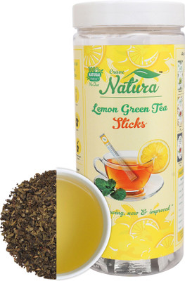 

Crave Natura "Lemon Green Tea" (20 Tea Sticks) Lemon Green Tea Plastic Bottle(40 g)