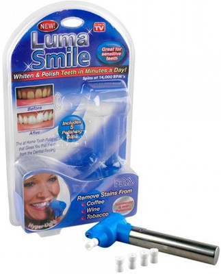 

LS Letsshop Luma Tooth Polisher Whitener Stain Remover with LED Light Teeth Whitening Pen Teeth Whitening Pen(0 ml)