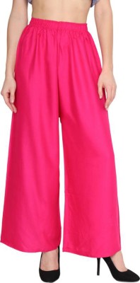 KGN FASHION Relaxed Women Pink Trousers