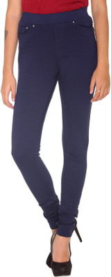 MG CREATIONS Slim Fit Women Blue Trousers Flipkart