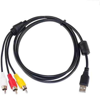 

CellularFactory TV-out Cable 33919-816(Black, For TV)