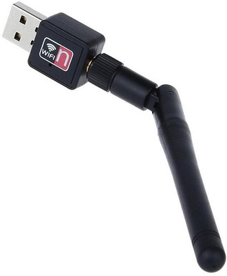 TrustEdge 600Mbps USB WiFi Dongle 600Mbps Wireless Adapter 802.11n/g/b with Antenna USB Adapter(Black)